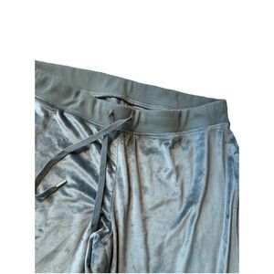 Aerie Real Good Velour Flare Pants Lounge Green Size XXL Velvet Cozy Soft